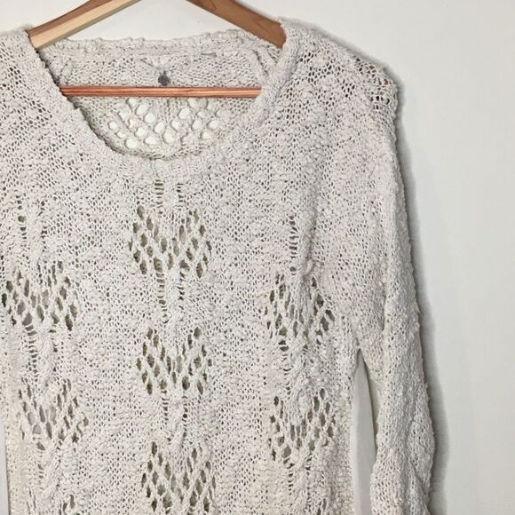 Knitted & Knotted Sz S Knit Blouse - Picture 1 of 5